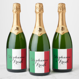 Italienska Flagga Bröllop