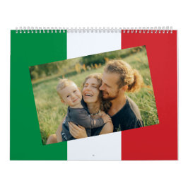 Italienska Flagga Calendario Personalizzato 2026 A Kalender