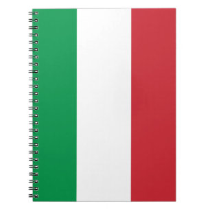 Italienska Flagga, flagga av italien, italiensk Anteckningsbok