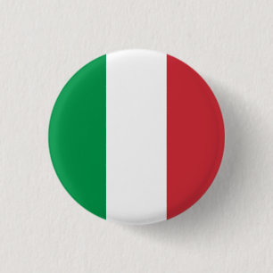 Italienska Flagga, Flagga av Italien Knapp