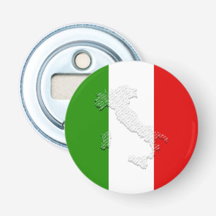 Italienska flagga flasköppnare
