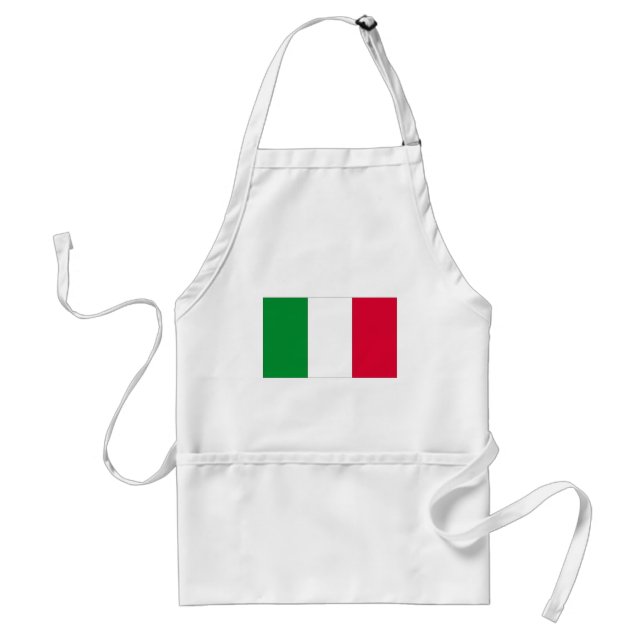 Italienska Flagga Förkläde (Framsidan)