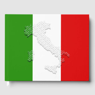 Italienska flagga gästböcker