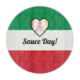 Italienska Flagga Heart Nonna Anpassningsbar Photo