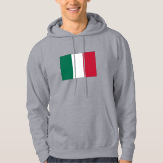 Italienska Flagga Hoodie