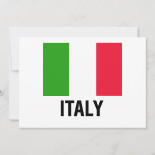 ITALIENSKA FLAGGA INBJUDNINGAR