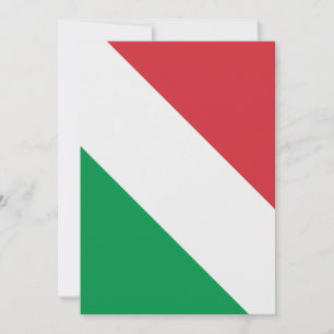 Italienska Flagga Inbjudningar