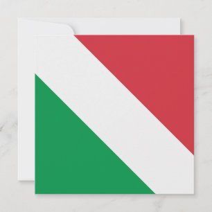 Italienska Flagga Inbjudningar