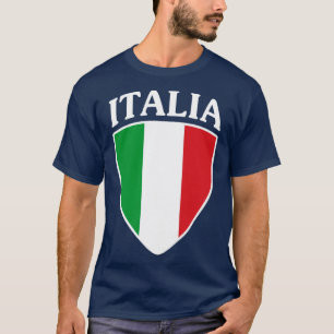 Italienska Flagga Italiano Italien1 T Shirt