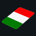 Italienska Flagga Italien Bandiera d'Italia Magnet<br><div class="desc">Italienska Flagga av Italien Bandiera d'Italia eller il Tricolore Anpassningsbar Magnet: Visa ditt pride för Republiken Italien med Italiens klara Grönt,  vita och röda Flagga. Alla formgivningar kan behållas som de är eller anpassas med din egen text.</div>