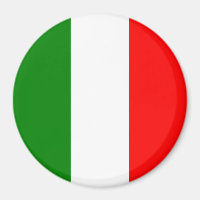 Italienska Flagga Italien Bandiera d'Italia Magnet