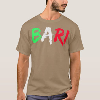 Italienska Flagga Italien Bari 3211 T Shirt