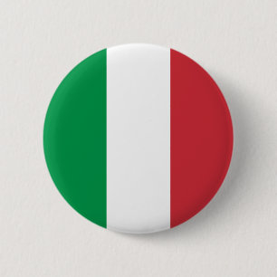 Italienska Flagga (Italien) Knapp
