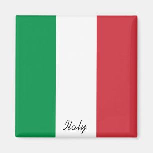 Italienska Flagga (Italien) Magnet