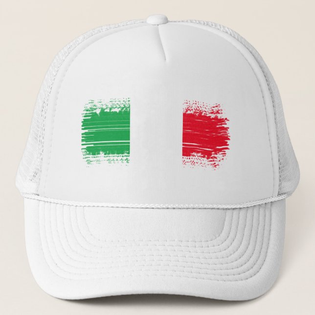 Italienska flagga keps (Framsida)