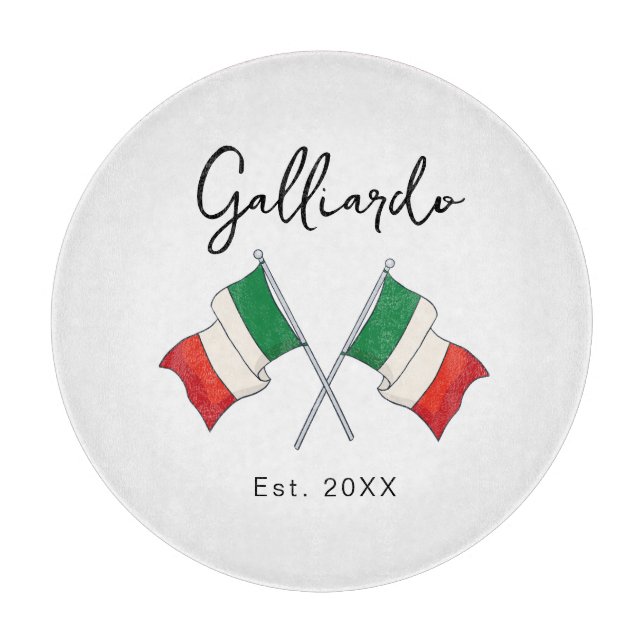 Italienska Flagga Kitchen Cook (Framsidan)