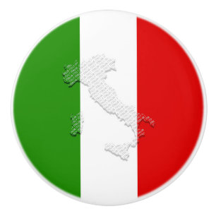 Italienska flagga knopp