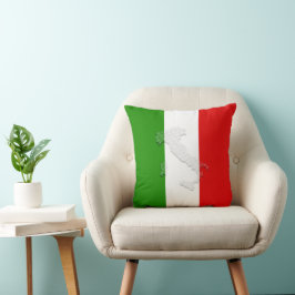 Italienska flagga kudde