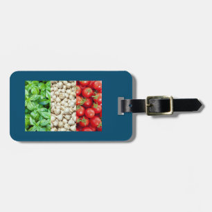Italienska Flagga Luggage Tag Bagagebricka