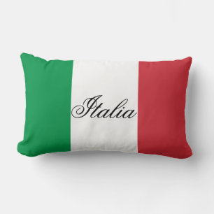 Italienska Flagga Lumbarkudde