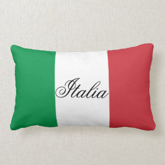 Italienska Flagga Lumbarkudde