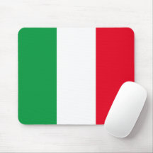 Italienska Flagga Mousepad