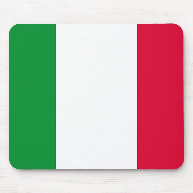 Italienska Flagga Musmatta (Framsidan)