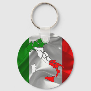 Italienska flagga nyckelring