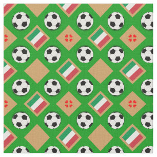 Italienska Flagga- och sportbollen/Italien Footbal Tyg