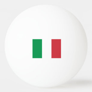Italienska flagga ping pong bollar för bord tenni