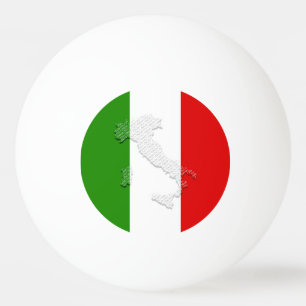 Italienska flagga pingisboll