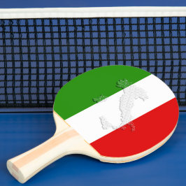 Italienska flagga pingisracket