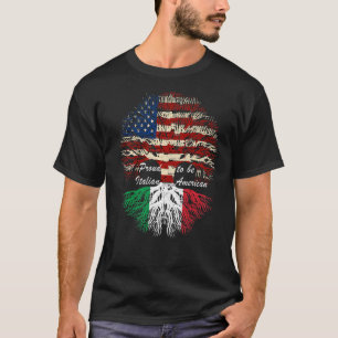 Italienska Flagga-Träd, Italien, som ska vara ital T Shirt