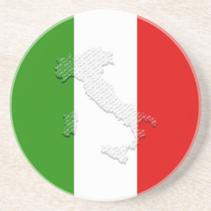 Italienska flagga underlägg
