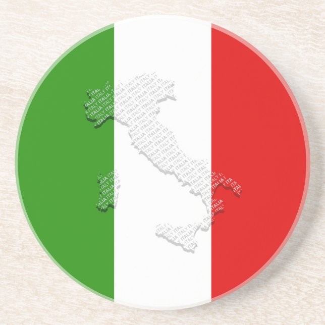 Italienska flagga underlägg (Framsidan)