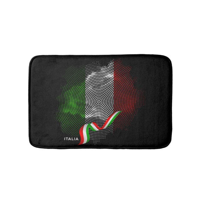 Italienska flaggan badrumsmatta (Framsidan)