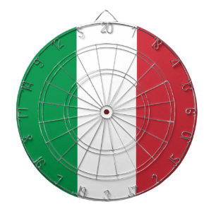 Italienska flaggan darttavla