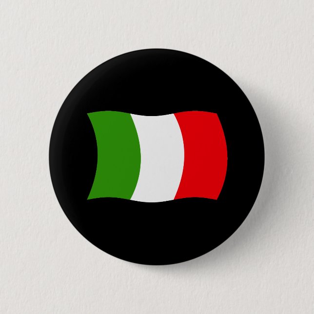 Italienska flaggan knapp (Framsida)