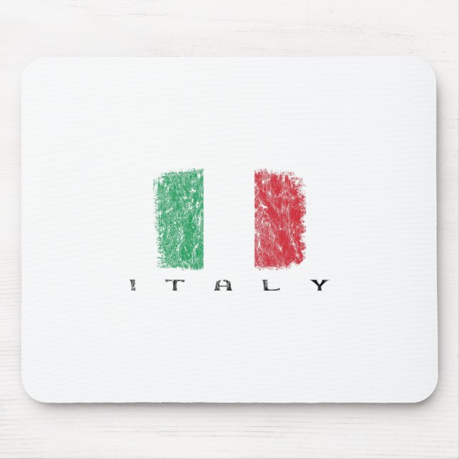 Italienska flaggan  musmatta (Framsidan)