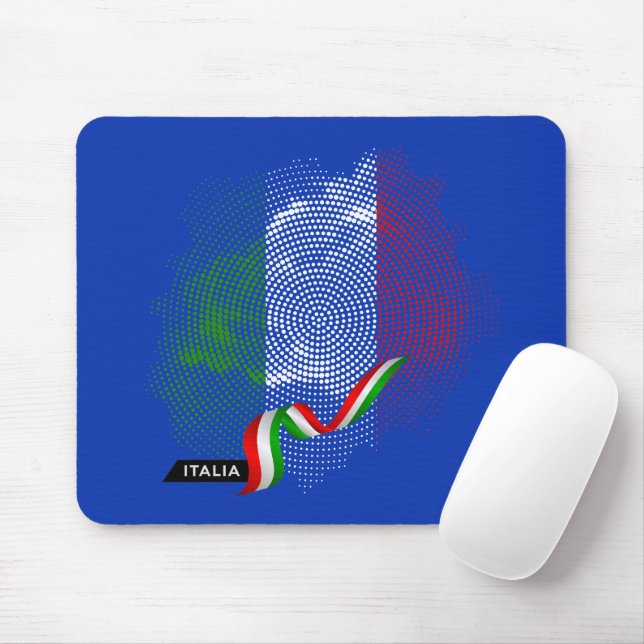 Italienska flaggan musmatta (Med mus)
