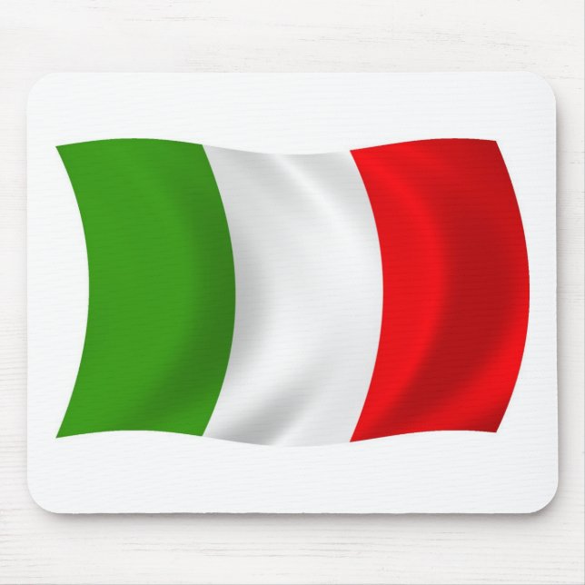 Italienska flaggan Musmatta (Framsidan)