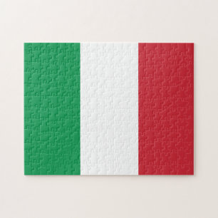 Italienska flaggan pussel