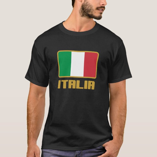 Italienska flaggan tröja (Framsida)
