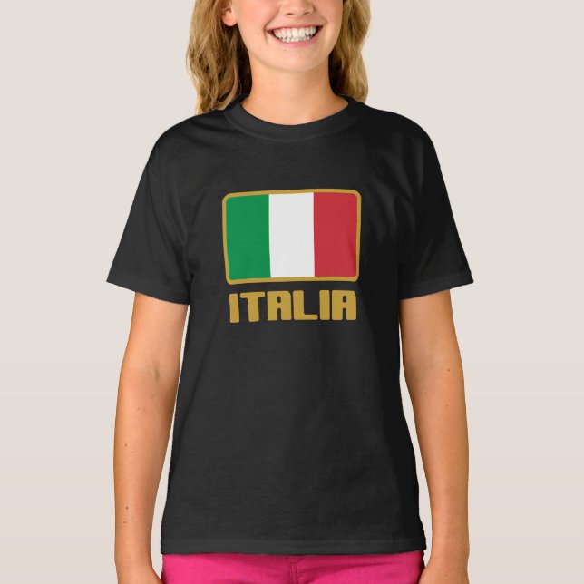 Italienska flaggan tröja (Framsida)