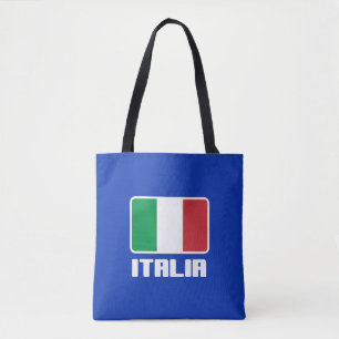 Italienska flaggan tygkasse