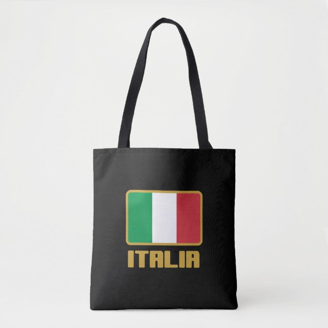 Italienska flaggan tygkasse (Framsida)