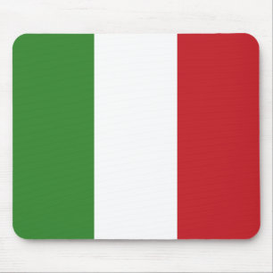 Italienska flaggans färger Italien Grön Vit Röd Musmatta