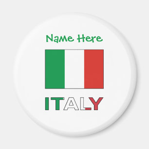 Italienska flaggans republikanska dagens stolthet magnet
