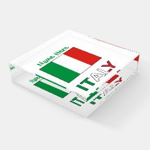 Italienska flaggans republikdag stolthet personlig