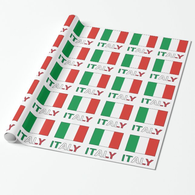 Italienska flaggans republikdag stolthet personlig presentpapper (Utrullad)